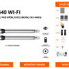 AZSW440 WI-FI - sada pohonu pro křídlovou bránu do 440kg